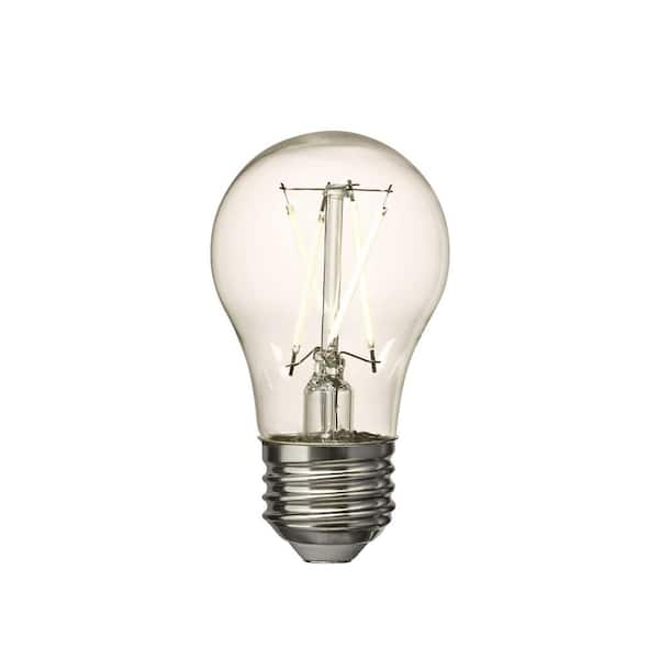 Generation Lighting 5-Watt Equivalent A15 Shape E26 Base Soft White (2700K) Dimmable Clear LED Light Bulb (1-Pack)