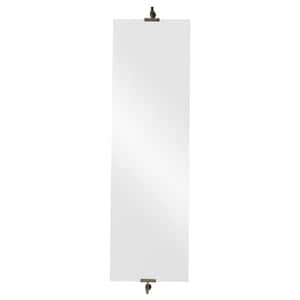 Large Clear Glass Classic Modern Mirror (60 in. H X 18 in. W)