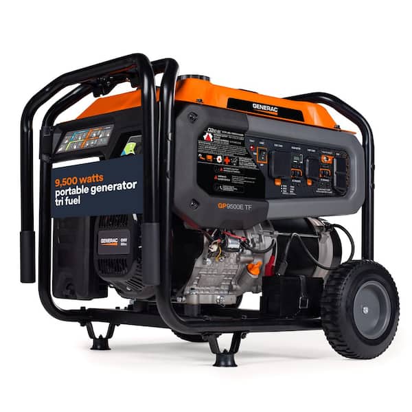 GP9500E Tri Fuel Portable Generator 49ST 
