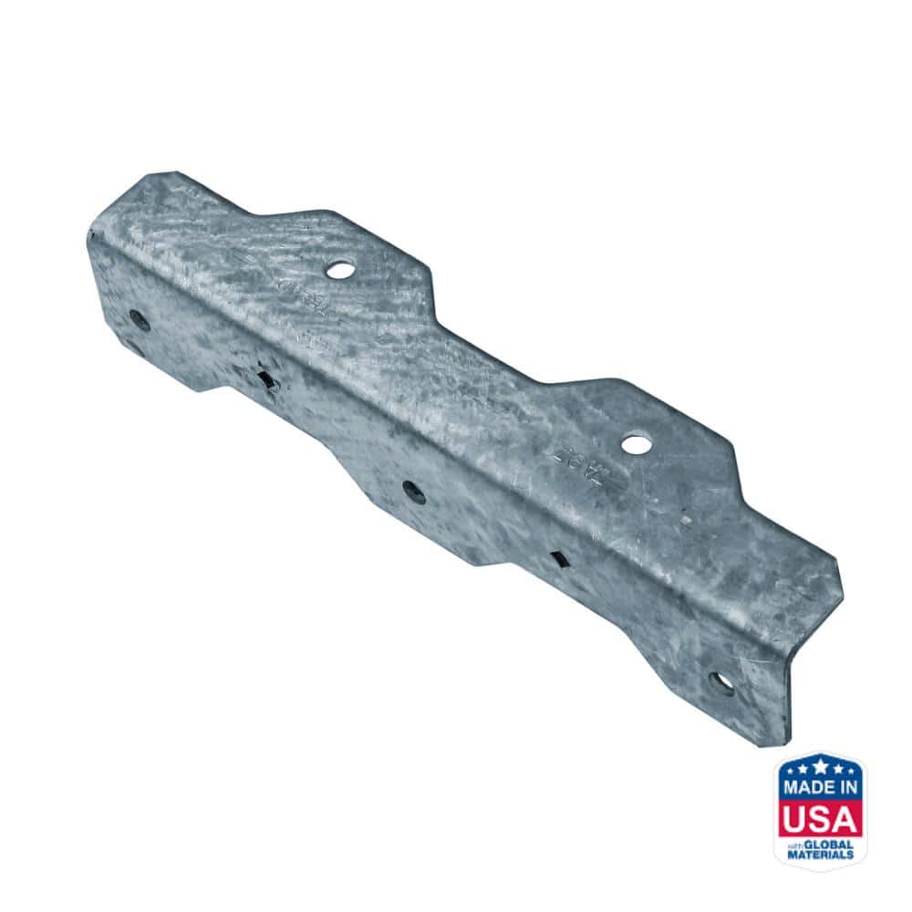 Simpson Strong-Tie TA 8-1/4 in. 12-Gauge ZMAX Galvanized Staircase Angle  TA9Z-R - The Home Depot
