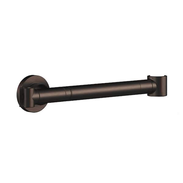 Atlantis Shower System Assist Bar 12.4 in. Concealed Screw 3.5 Dia in. Oil Rubbed Bronze