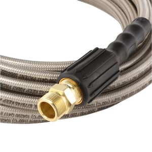 1/4 in. x 25 ft. Replacement/Extension Hose with M22 Threaded Connections for 3200 PSI Cold Water Pressure Washers