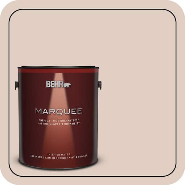 BEHR MARQUEE 1 gal. #PPL-77 Cocoa Parfait Matte Interior Paint & Primer