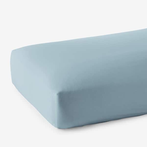 The Company Store Legends Hotel Supima Wrinkle-Free Extra Deep Cotton Sateen Cloud Queen Fitted Sheet