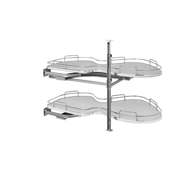 Rev-A-Shelf Left-Handed Two-Tier Organizer for a Blind Right