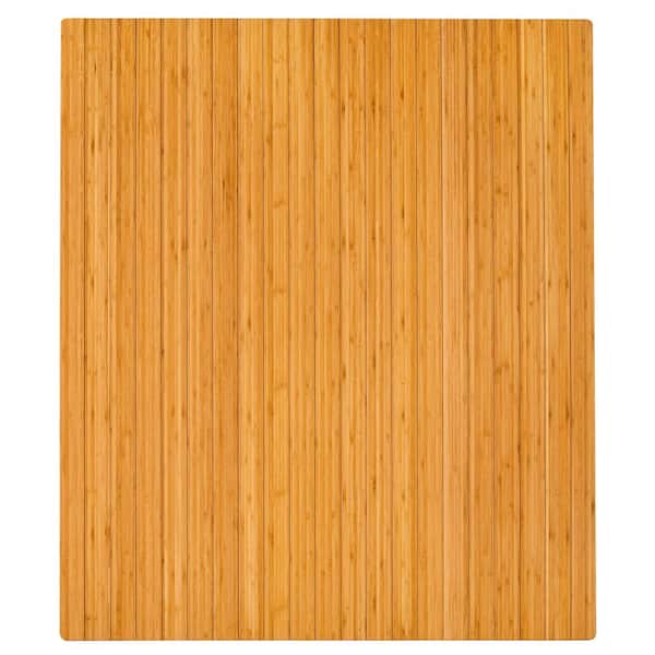 5MM Thick Roll-Up Bamboo Chair Mats