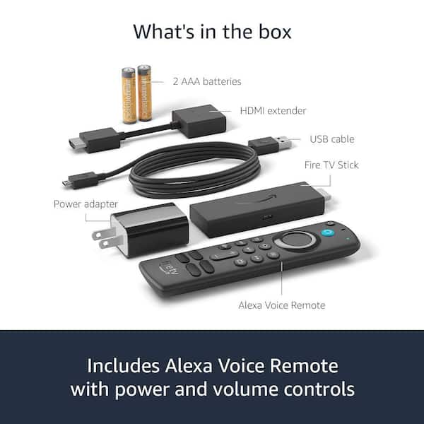 Fire TV Stick (3rd Gen) with Alexa Voice Remote (Includes TV Controls) HD  Streaming Device 2021 Release in Black