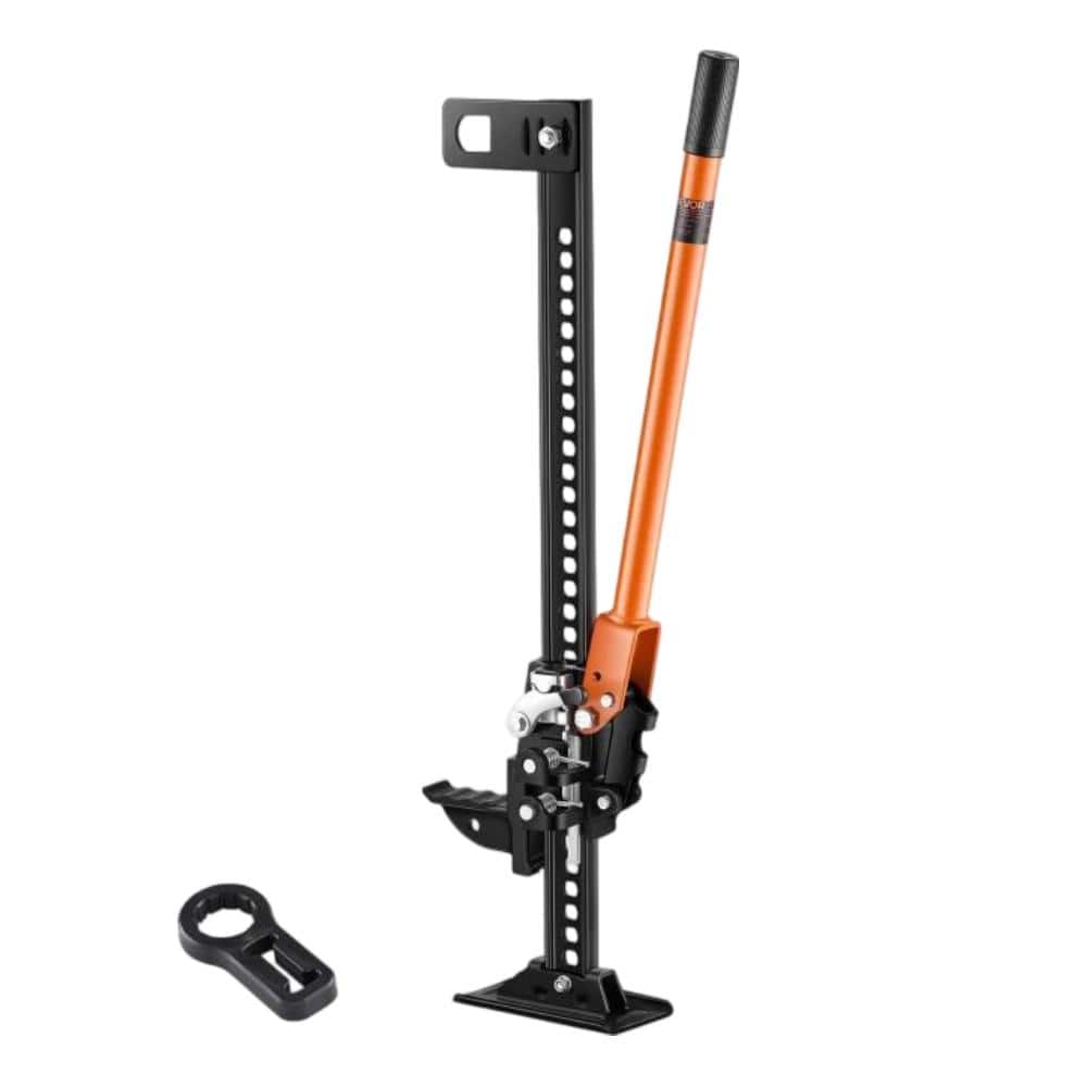Heavy-Duty Steel High Lift Utility Jack with Adjustable Height, Safe Non-Slip Handle for Tractor, Truck, SUV, Bumper price history on PriceWatchPro