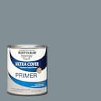 32 oz. Ultra Cover Flat Gray Primer General Purpose Paint (Case of 2)