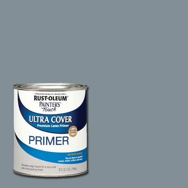 Rust-Oleum Painter's Touch 32 oz. Ultra Cover Flat Gray Primer General Purpose Paint