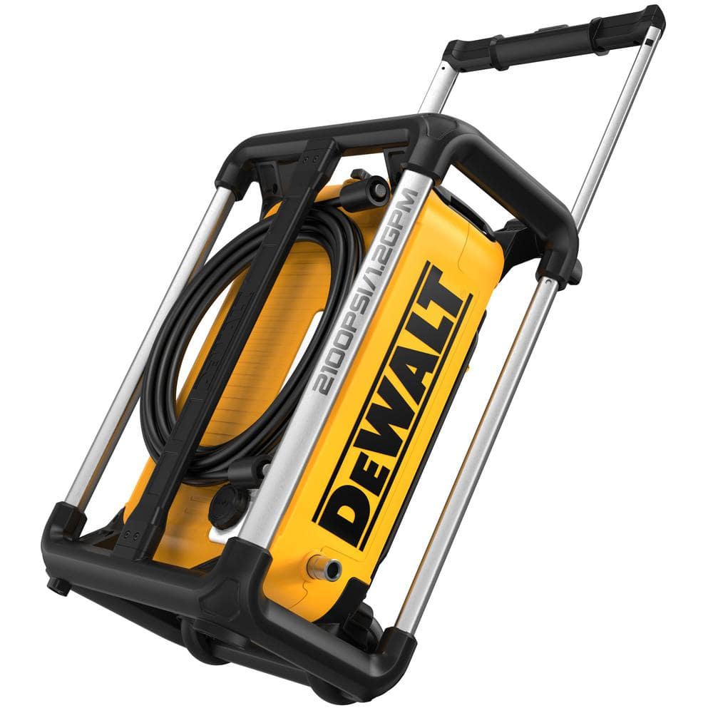DEWALT Yellow and Black 2100 PSI Electric Pressure Washer with Axial Cam Pump