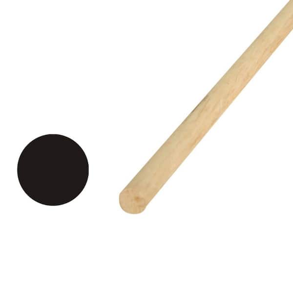 Unbranded 5/16 in. x 48 in. Wood Round Dowel