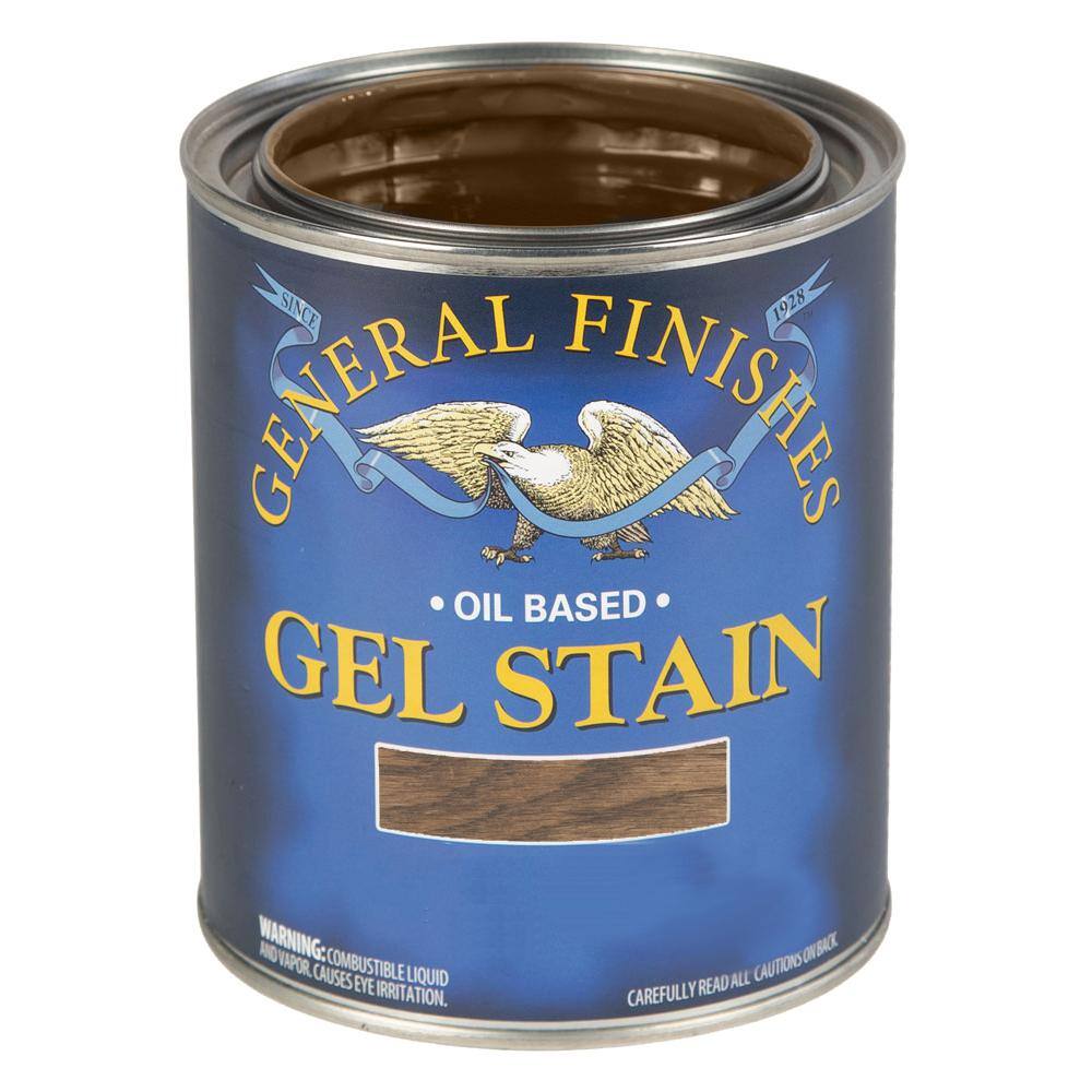 General Finishes 1 qt. Ash Gray OilBased Interior Wood Gel Stain GF.AQT