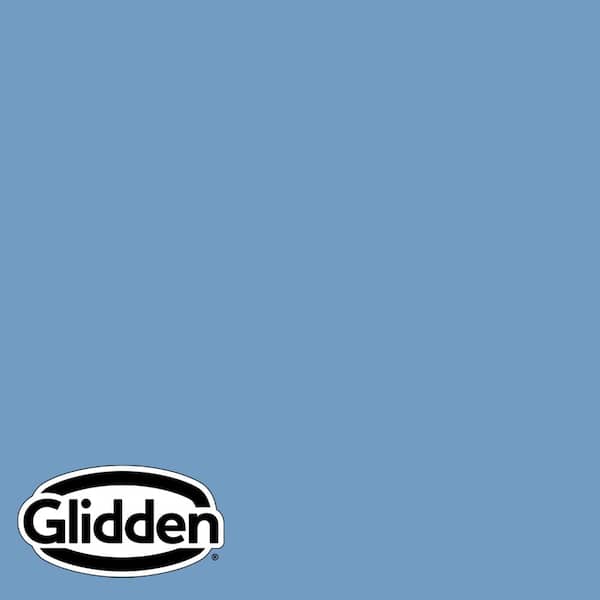 Glidden Premium 5 gal. PPG1161-4 Blue Promise Eggshell Interior Latex Paint