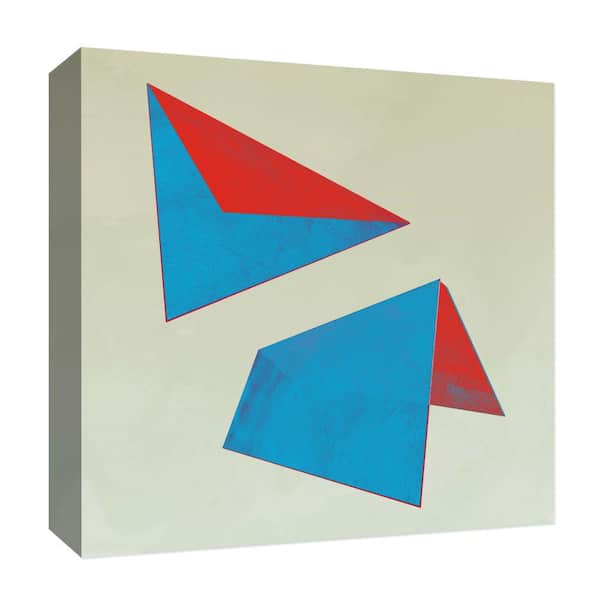 PTM Images "Geometric Shades'' Canvas Abstract Wall Art 15 in. x 15 in.