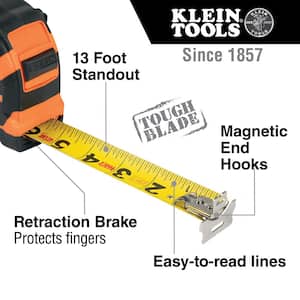25 ft. Cable Skinning Utility Knife and Tape Measure with Magnetic Double-Hook Tool Set