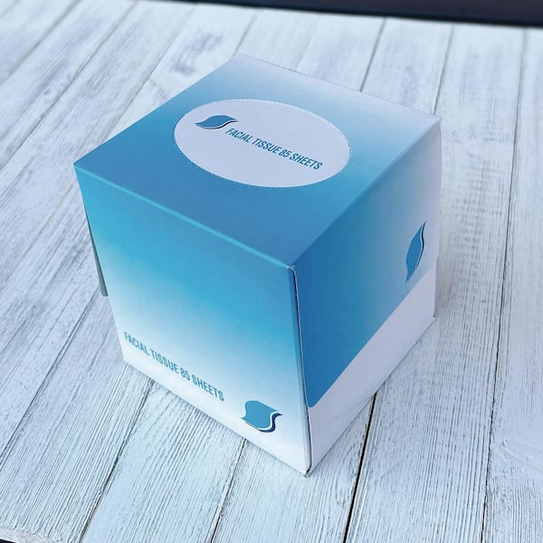 GEN Facial Tissue Cube Box, 2-Ply, White, 85-Sheets/Box, 36 GEN Facial Tissue Cube Box, 2-Ply, White, 85-Sheets/Box, 36