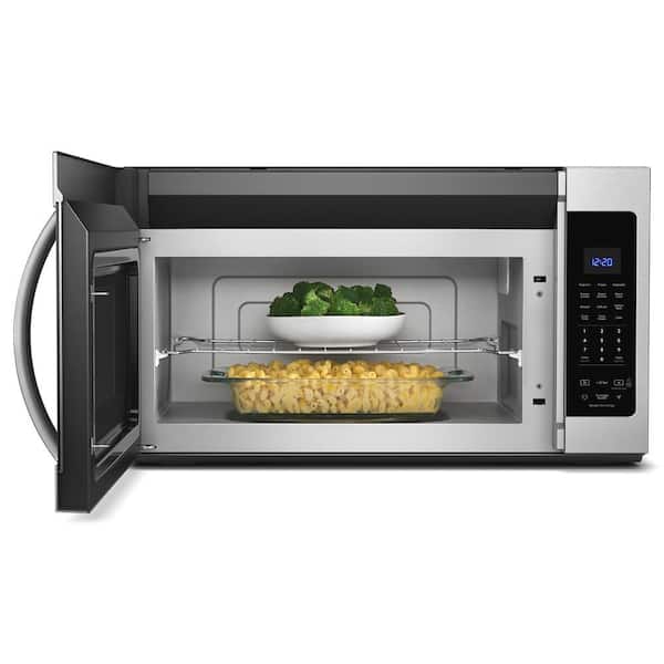 Koolmore 1.9 Cu. Ft. Stainless Steel Over the Range Microwave Oven with Oven  Lamp and 300CFM Recirculation Vent Hood Function, MO-19-2 - The Home Depot