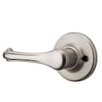 Kwikset Dorian Satin Nickel Dummy Door Handle with Microban