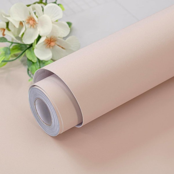Pink Peel and Stick Wallpaper Roll (Set of 1)