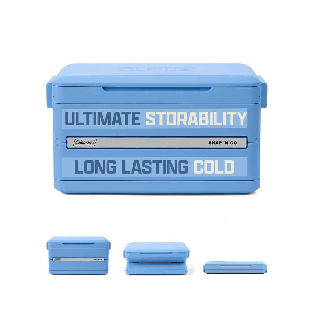 Coleman Snap 'N Go 35-Quart Collapsible Hard Cooler 2226072 - The