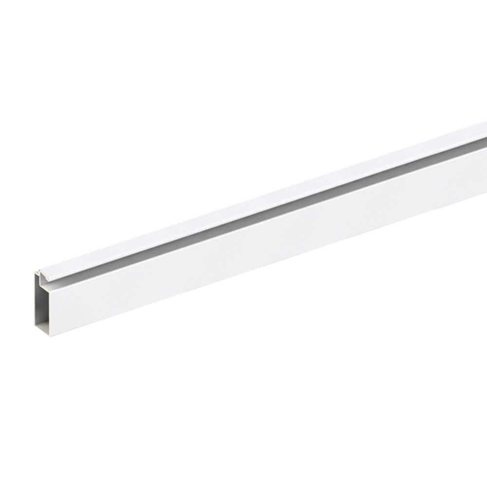 Screen Tight 7/16 in. X 1 in. X 7 ft. White Aluminum Screen Frame ...