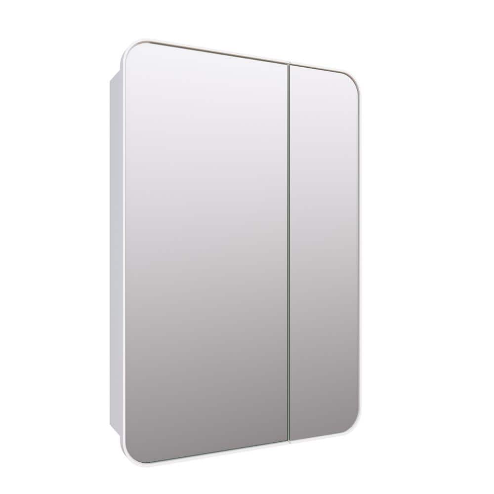 White Glass Warehouse Medicine Cabinets With Mirrors Sc2 Sq 24x36 W 64 1000 