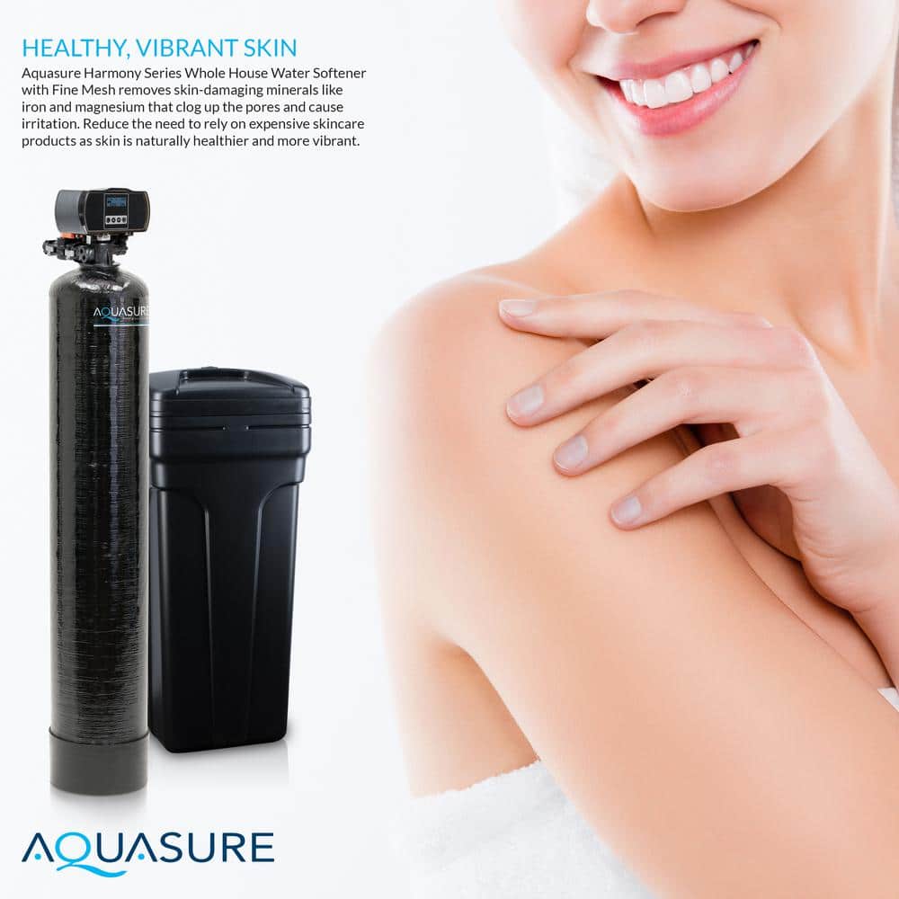 Aquasure 48,000 Grain Whole House Water Softener System