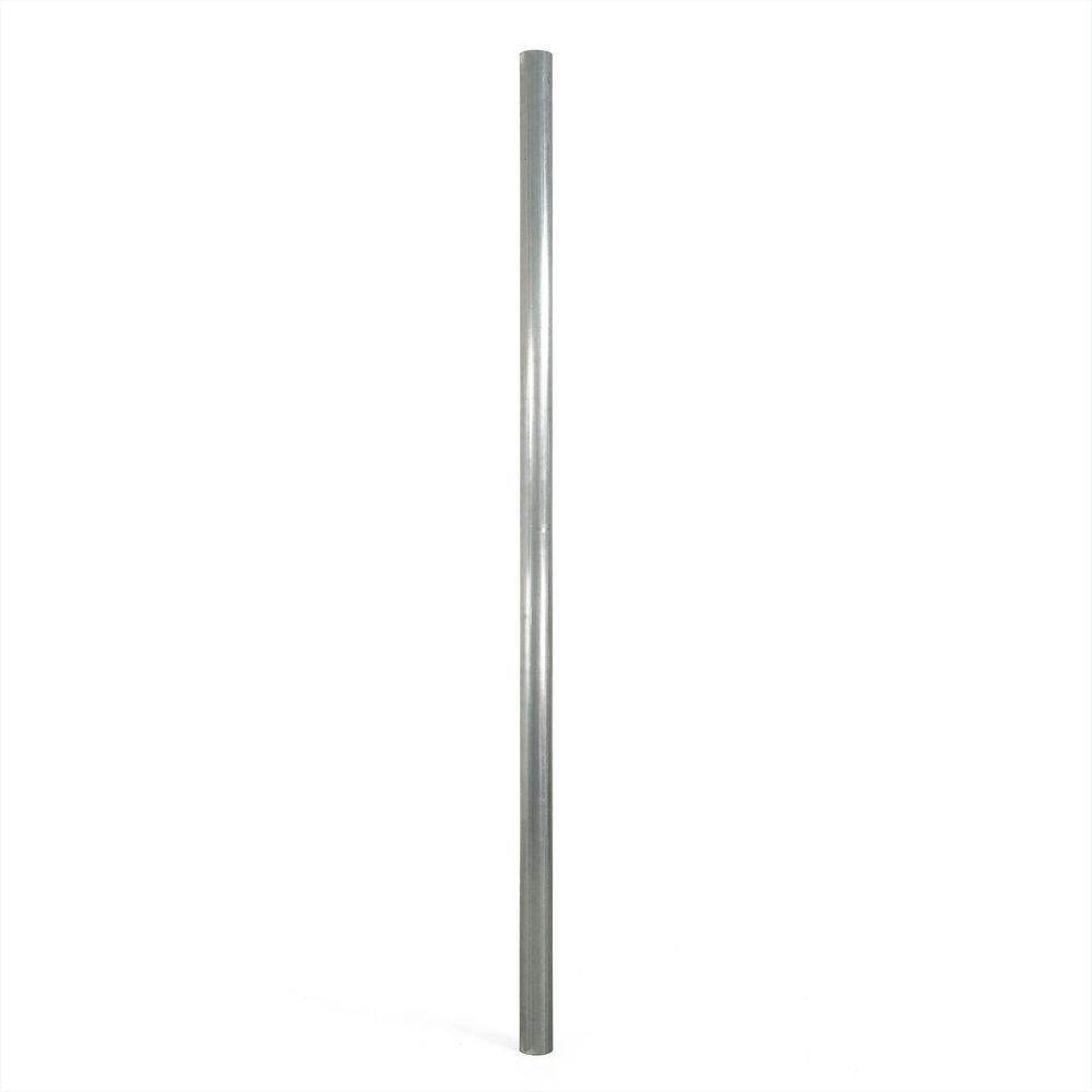 Silver Galvanized 1-7/8 in. x 1-7/8 in. x 6 ft. Steel Line Chain Link Fence Post (1-Pack) price history on PriceWatchPro