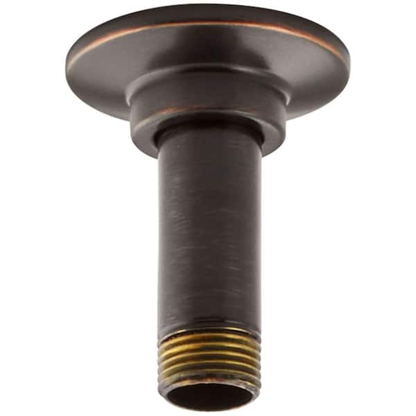 12" Brass Black Bronze Ceiling Mounted Shower Arm Bathroom Faucet Accessories