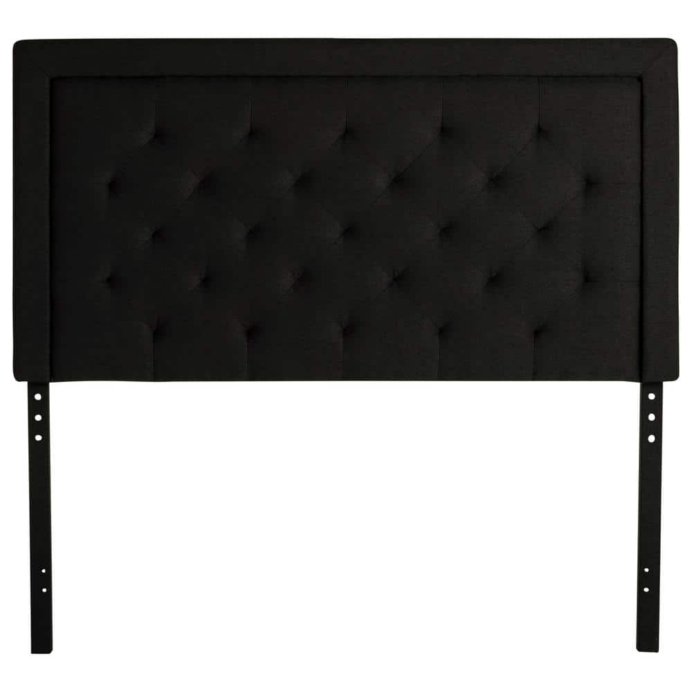 Brookside EllaUpholstered Black King/California King Headboard with