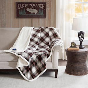 Ridley Black Berber Electric Throw Blanket