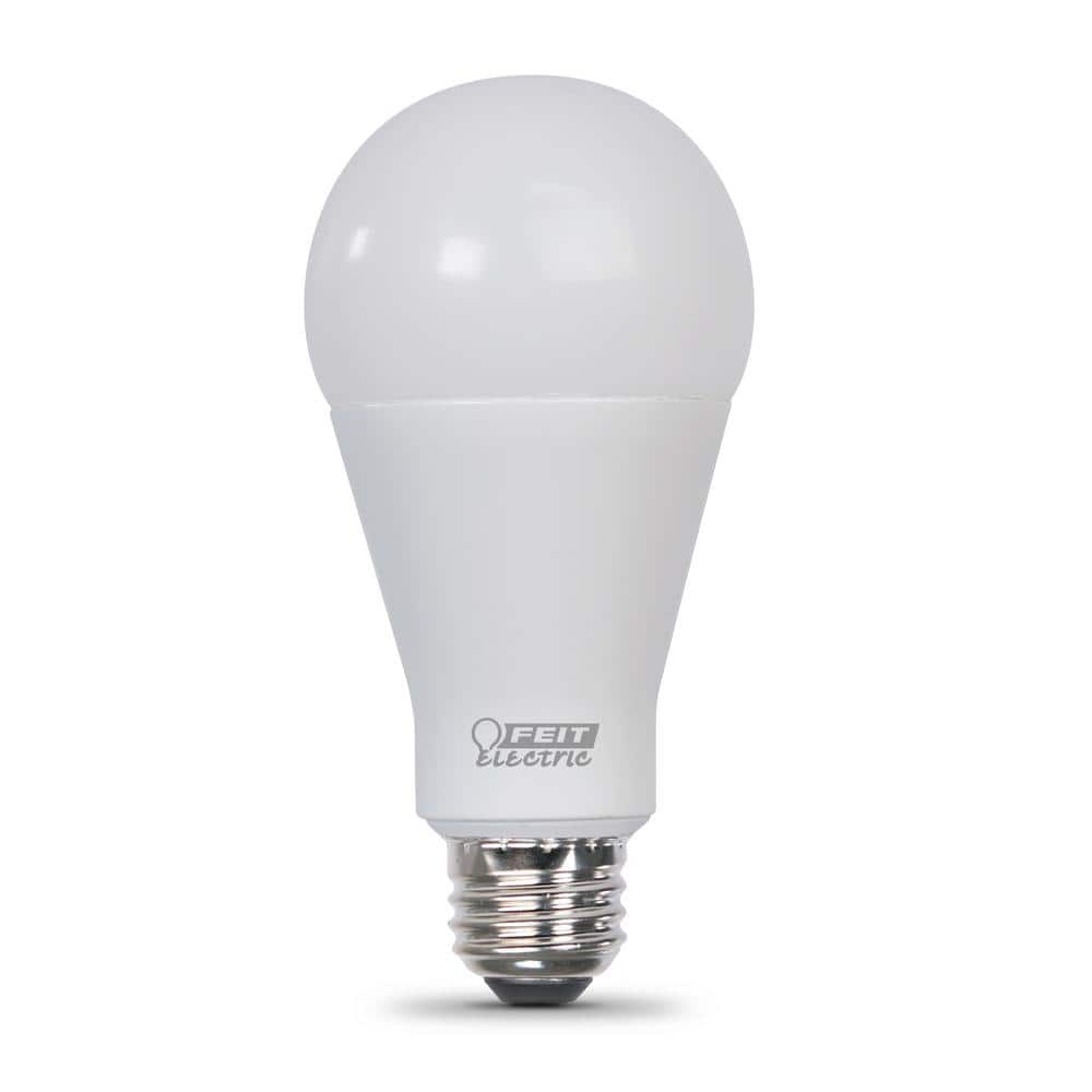 Feit Electric 200-Watt Equivalent Non-Dimmable Bright LED Light Bulb in Daylight OM200/850/LED - The Home Depot