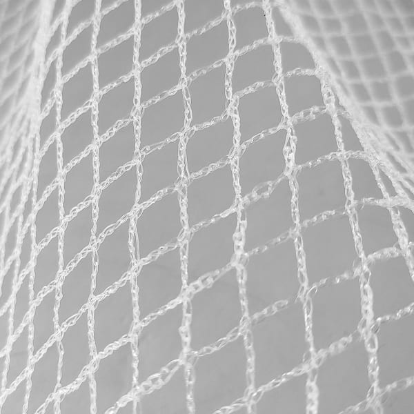 Insect Netting HDPE 50 Mesh Transparent White - 10ft x 100ft