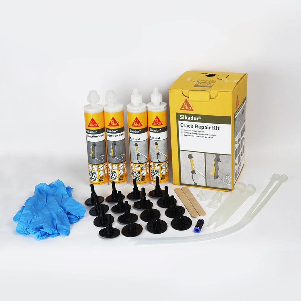 Sika Sikadur Crack Repair Kit Concrete Crack Repair System 7116200