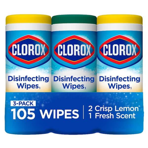 Glass Cleaner Wipes 35ct Canister Home Select