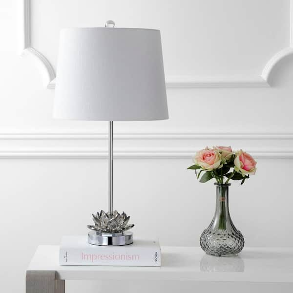 lotus crystal table lamp