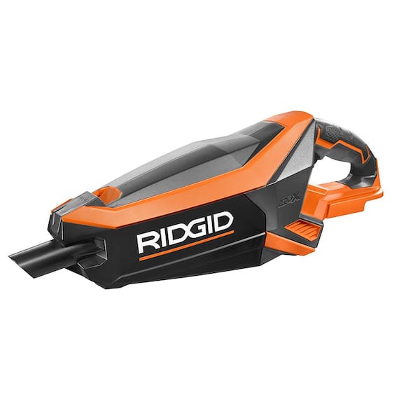 RIDGID 18V GEN5X Brushless Cordless Vacuum (Tool Only) with Floor Nozzle, Crevice Nozzle and 2 ft. Extension Tube