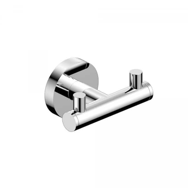 Norm Single Hook in Polished Chrome (Set of 2)