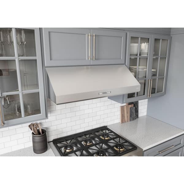 Zephyr Tidal I 30 in. Ducted Under Cabinet Range Hood with