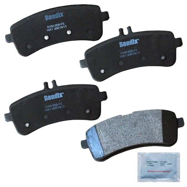 Bendix Premium Copper Free Disc Brake Pad Set 2002-2004 Acura NSX