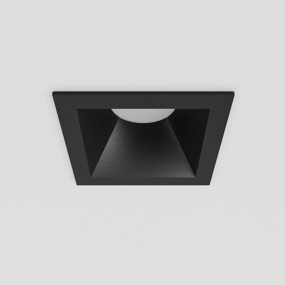 Libra 2 in. Black Square Integrated LED Canless Recessed Lighting Kit Selectable 5CCT 14W 1000LM ETL (1-Pack) price history on PriceWatchPro