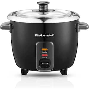 6-cup Rice Cooker with 304 Stainless-Steel Inner Pot