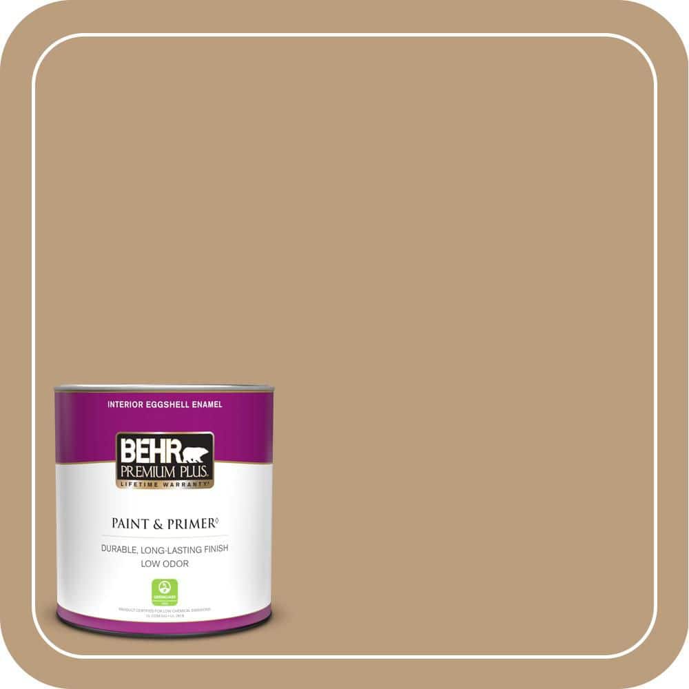 1 qt. #PPH-11 Cardboard Color Eggshell Enamel Low Odor Interior Paint & Primer price history on PriceWatchPro