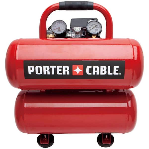 Porter-Cable 4 Gal. Stack Tank Electric Air Compressor