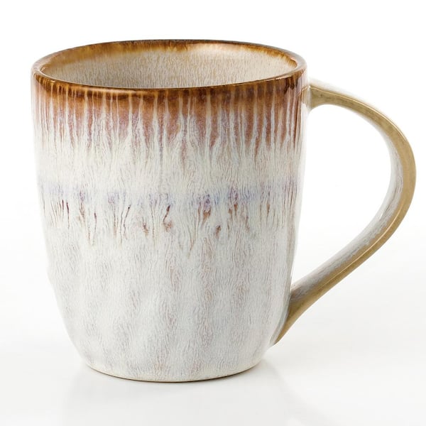 16-Piece Mocca Swirl Stoneware Set (Service for 4)