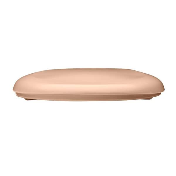 Easy Clean 7B1200SLOWT 163 Bemis Elongated Closed Front Plastic Toilet Seat with Cover Bermuda Coral 