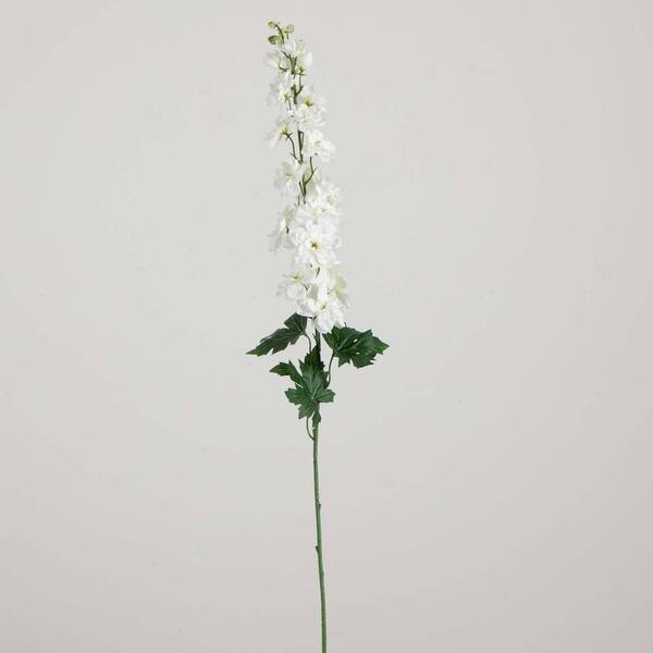 Nearly Natural 39in. Artificial Delphinium Flower Stems, (Set of 3