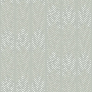 Nyle Light Grey Chevron Stripes Wallpaper Sample