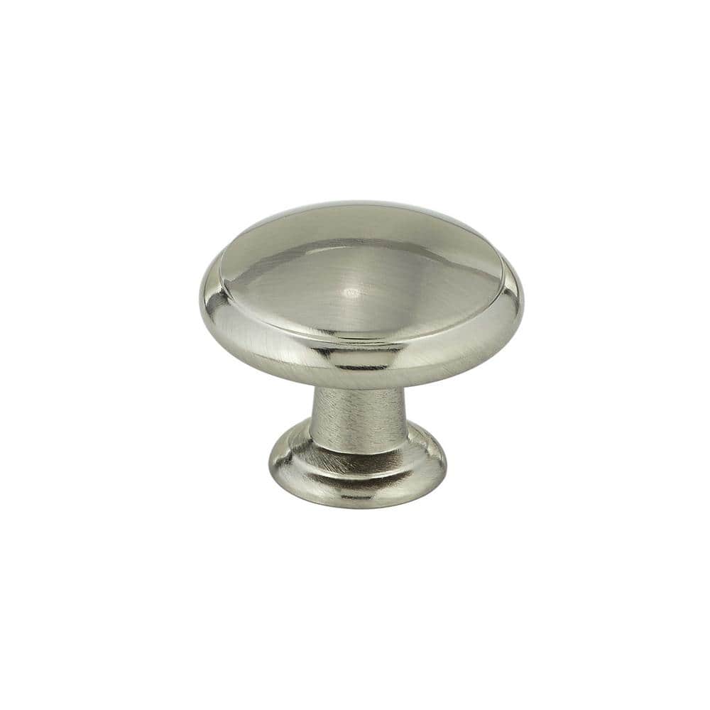 Estérel Collection 1-3/16 in. (30 mm) Classic Brushed Nickel Round Cabinet Knob price history on PriceWatchPro